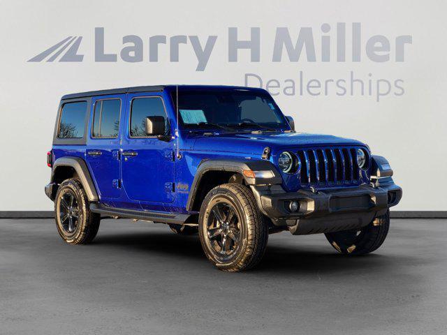 used 2020 Jeep Wrangler Unlimited car, priced at $24,995