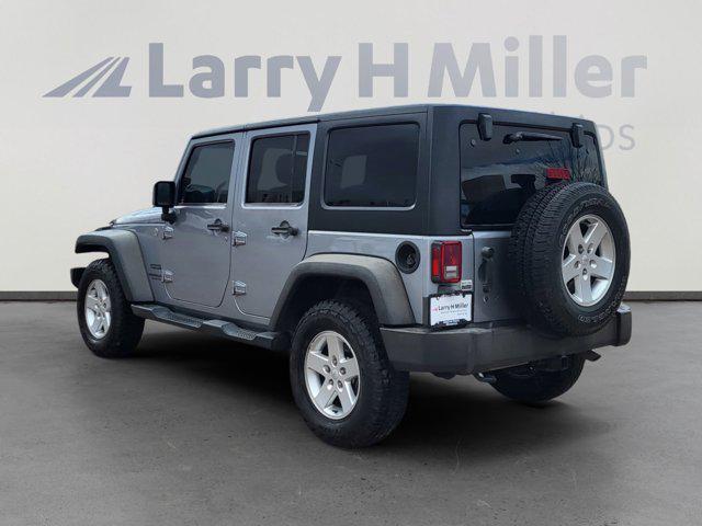 used 2015 Jeep Wrangler Unlimited car, priced at $16,995