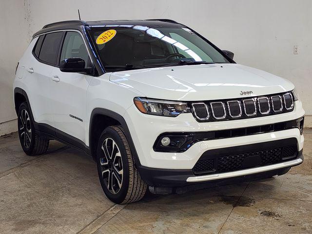 used 2022 Jeep Compass car, priced at $21,376