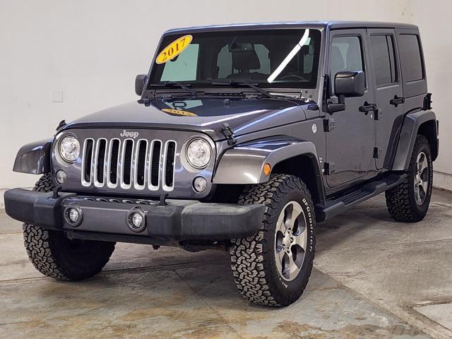 used 2017 Jeep Wrangler Unlimited car, priced at $19,519