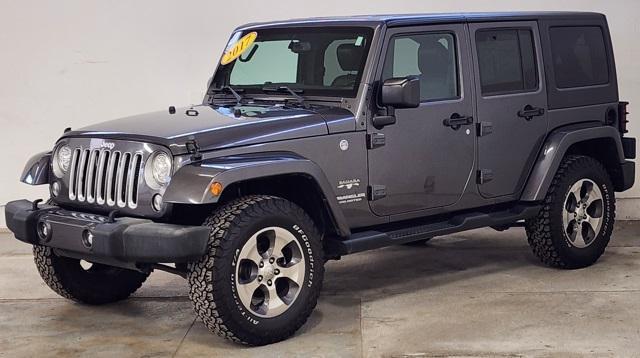 used 2017 Jeep Wrangler Unlimited car, priced at $19,519