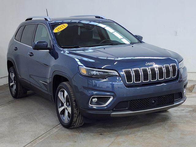 used 2021 Jeep Cherokee car, priced at $20,866