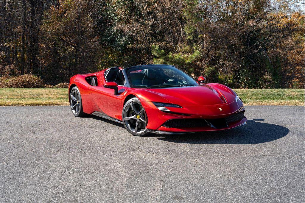 used 2024 Ferrari SF90 Spider car, priced at $628,850