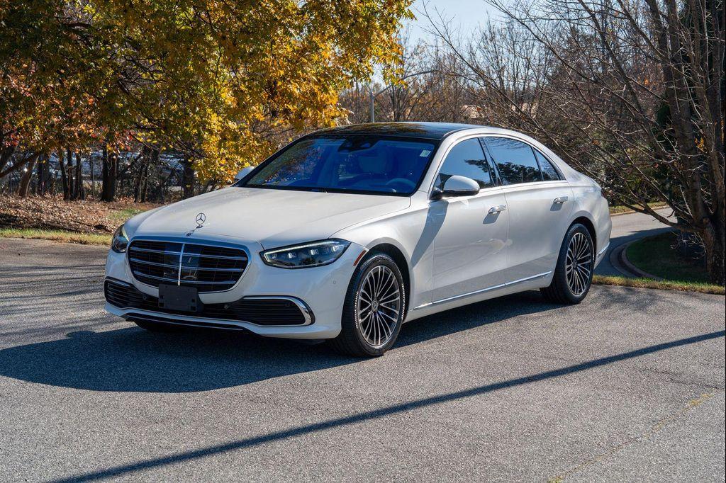 used 2022 Mercedes-Benz S-Class car, priced at $83,990
