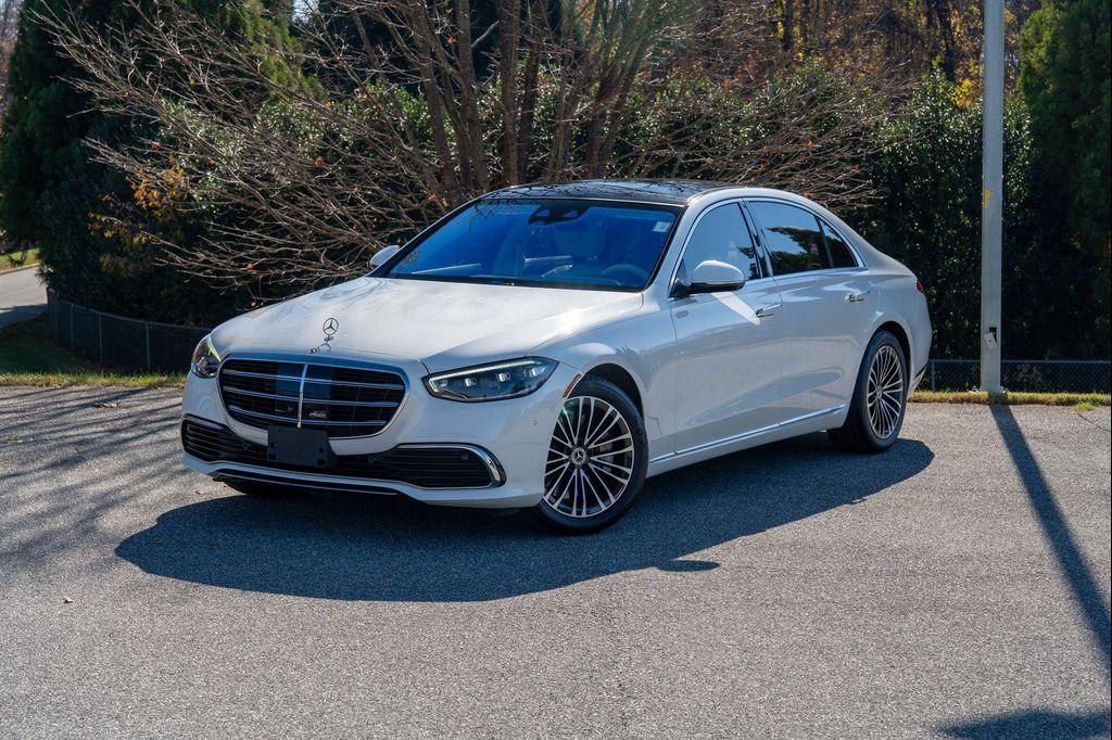 used 2022 Mercedes-Benz S-Class car, priced at $83,990