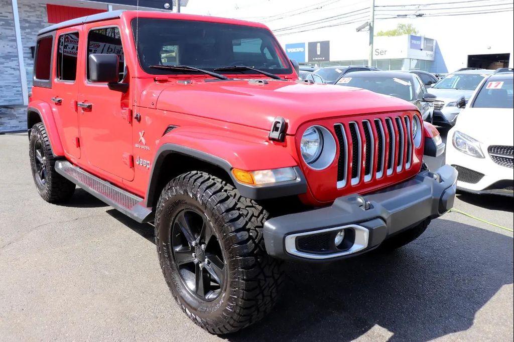 used 2021 Jeep Wrangler Unlimited car, priced at $24,995