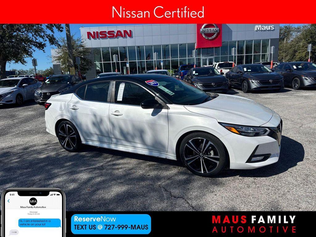 used 2021 Nissan Sentra car, priced at $16,235