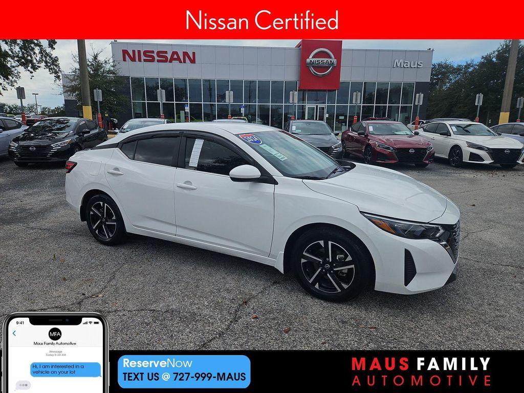 used 2024 Nissan Sentra car, priced at $17,995