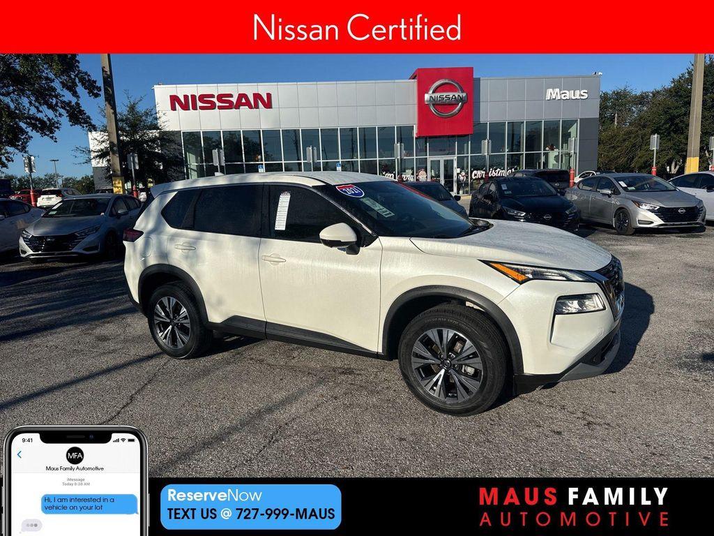 used 2021 Nissan Rogue car, priced at $19,276