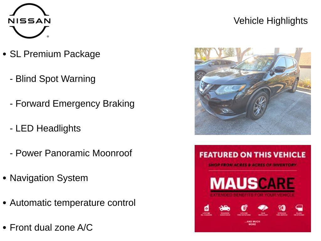 used 2016 Nissan Rogue car, priced at $10,990