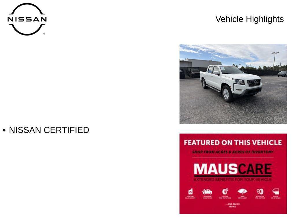 used 2023 Nissan Frontier car, priced at $26,993