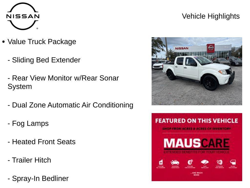 used 2018 Nissan Frontier car, priced at $17,958