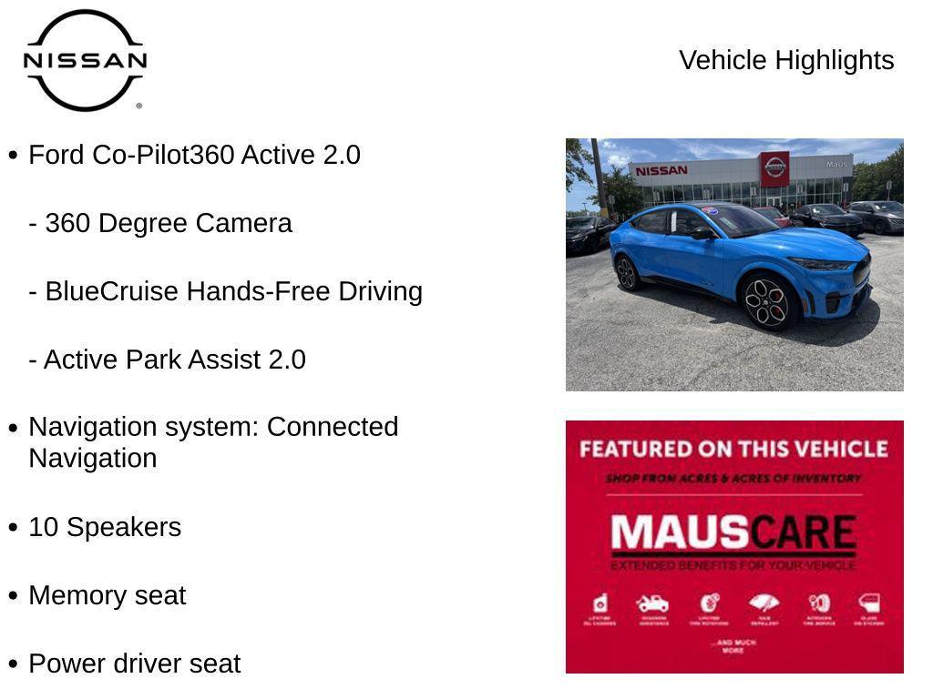 used 2022 Ford Mustang Mach-E car, priced at $30,780