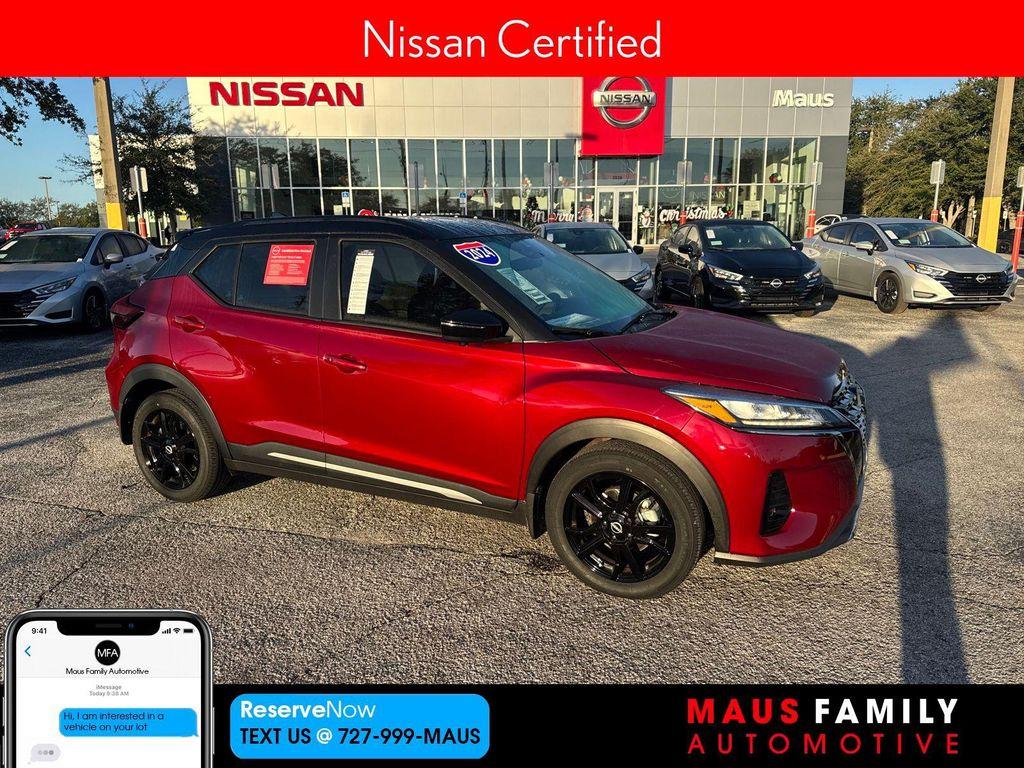 used 2024 Nissan Kicks car, priced at $19,797