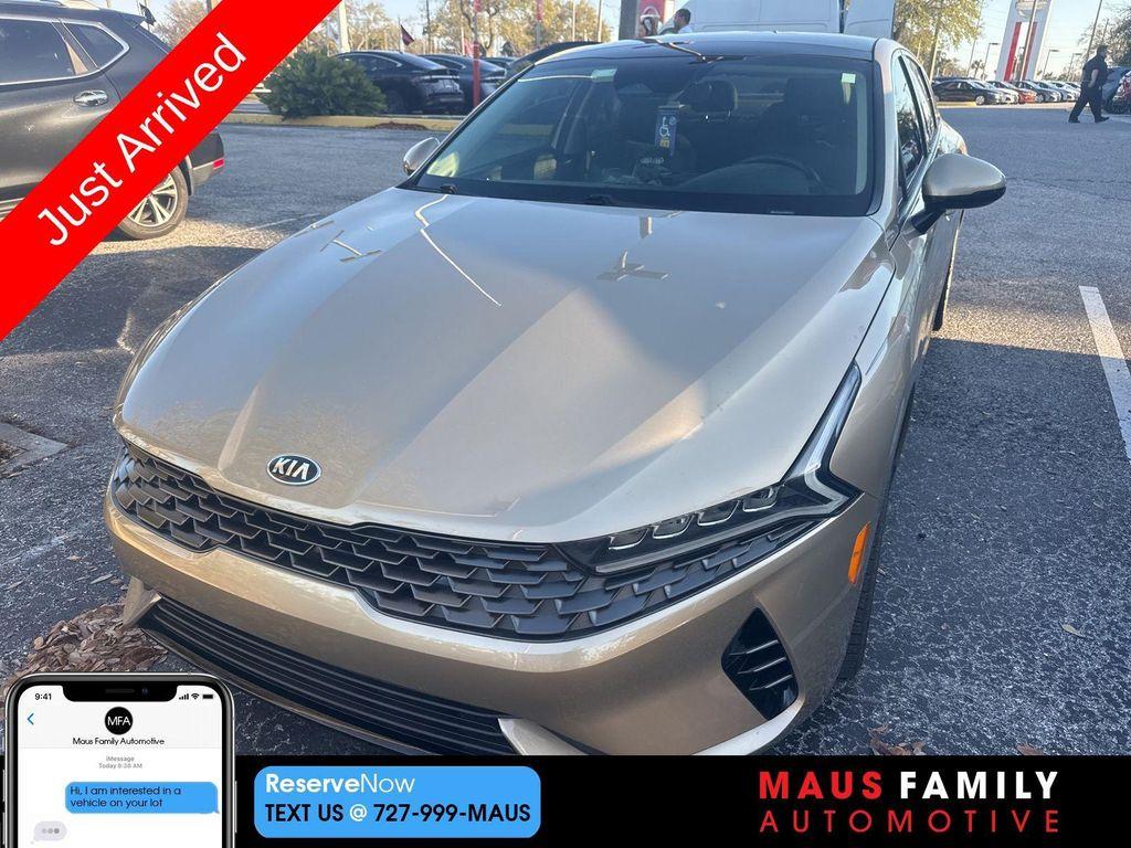 used 2021 Kia K5 car, priced at $18,999