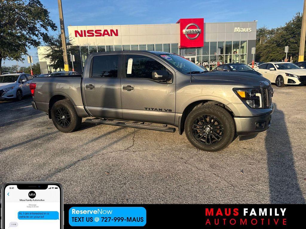 used 2019 Nissan Titan car, priced at $17,499