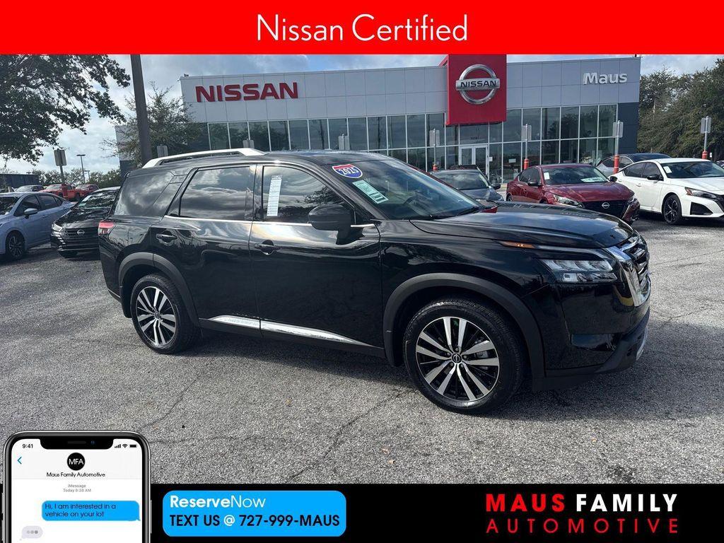 used 2025 Nissan Pathfinder car, priced at $40,349