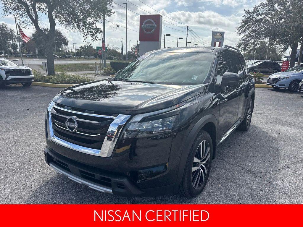 used 2025 Nissan Pathfinder car, priced at $40,349
