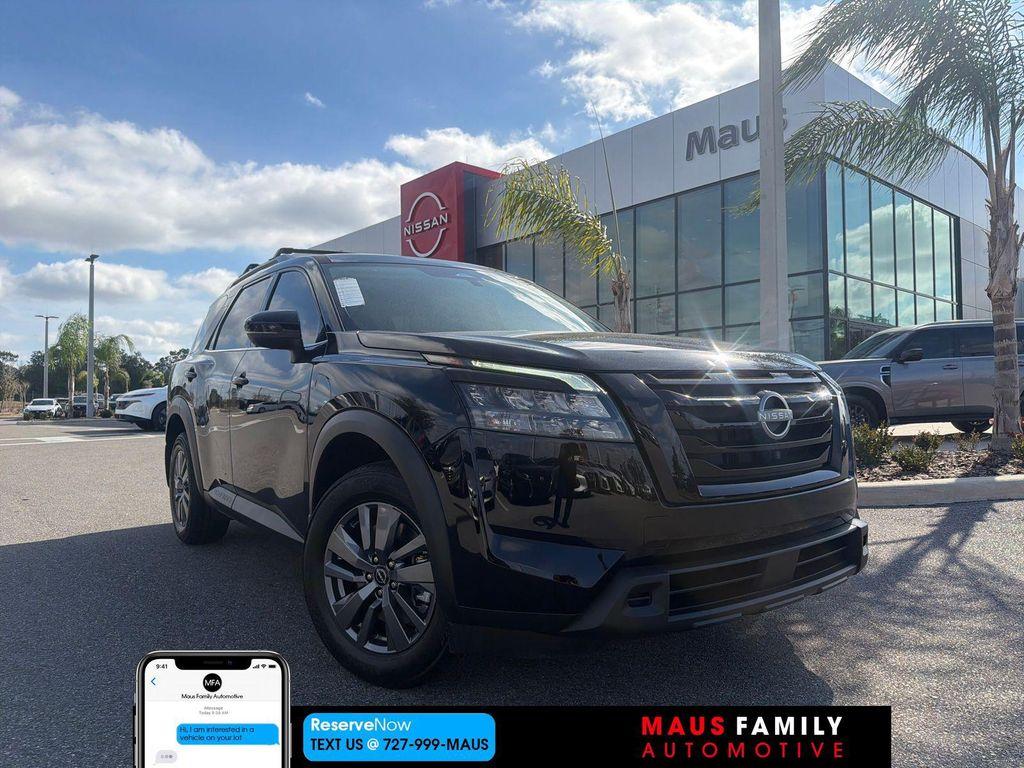 new 2025 Nissan Pathfinder car, priced at $40,111