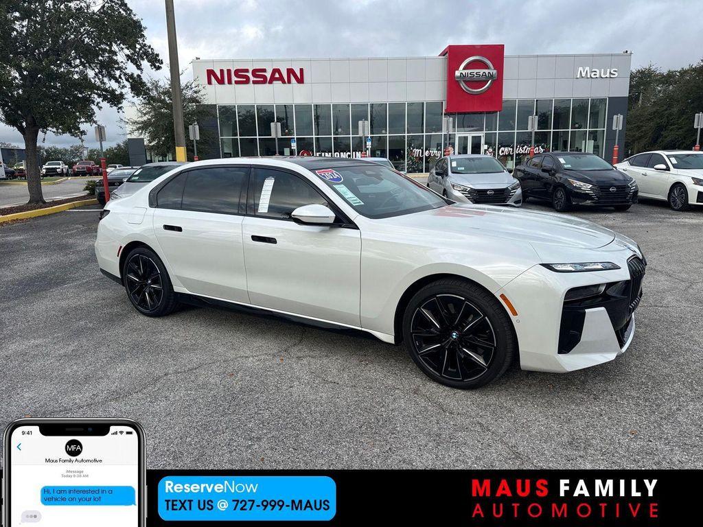 used 2024 BMW 760 car, priced at $85,329