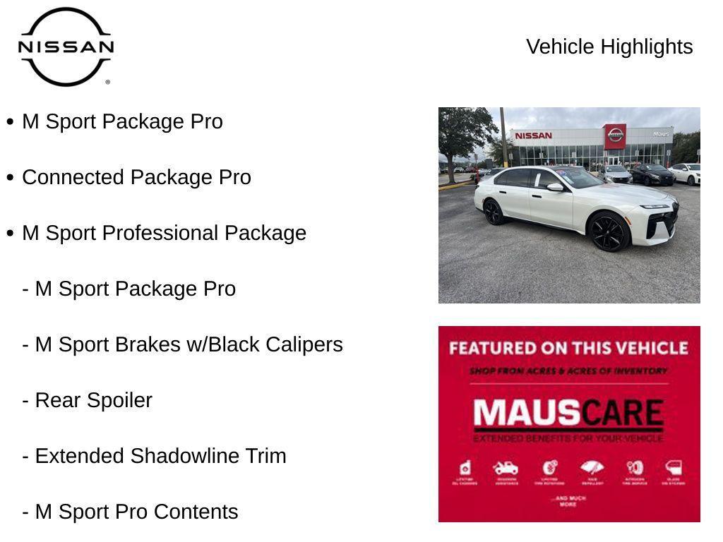 used 2024 BMW 760 car, priced at $85,329