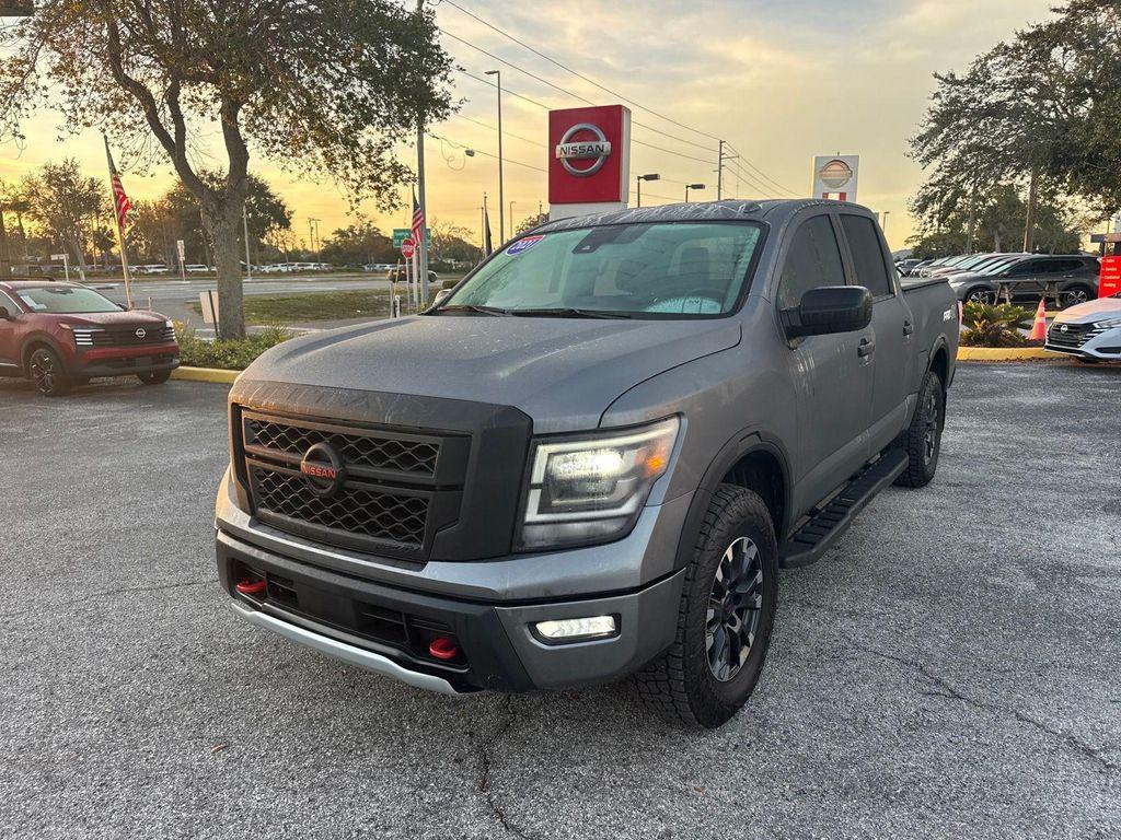 used 2021 Nissan Titan car, priced at $37,410
