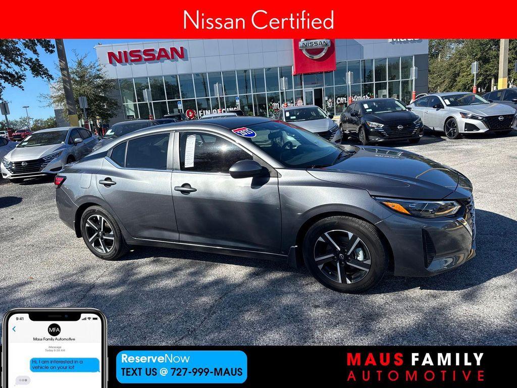 used 2025 Nissan Sentra car, priced at $16,998