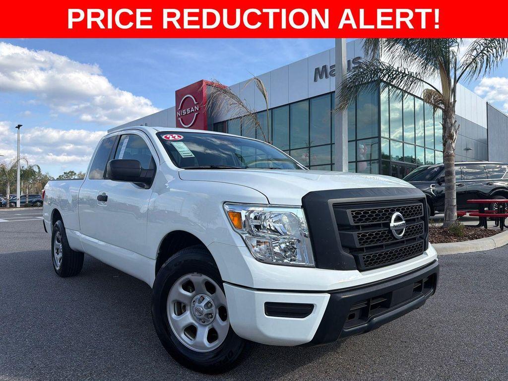 used 2022 Nissan Titan car, priced at $23,995