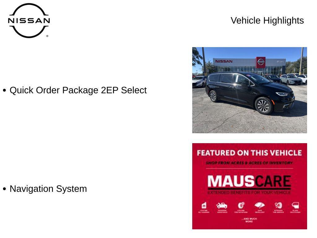 used 2024 Chrysler Pacifica Hybrid car, priced at $25,923