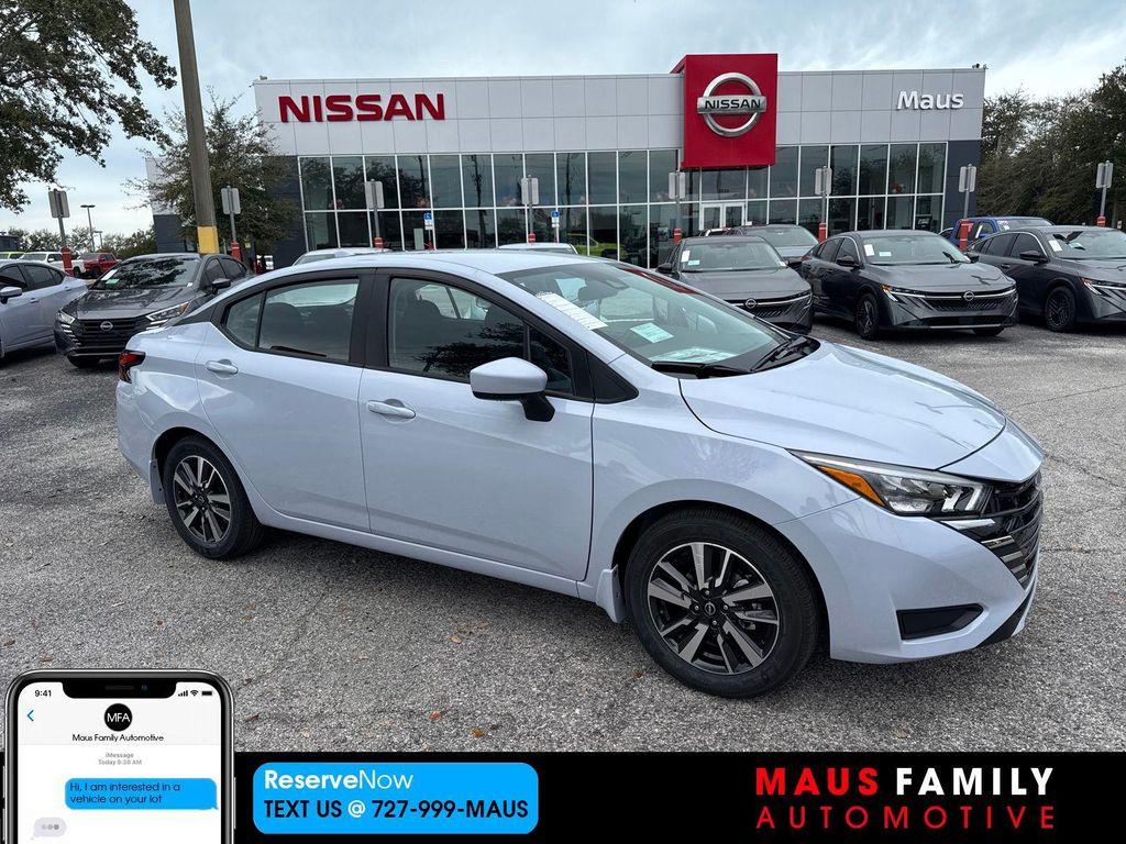 new 2025 Nissan Versa car, priced at $23,050