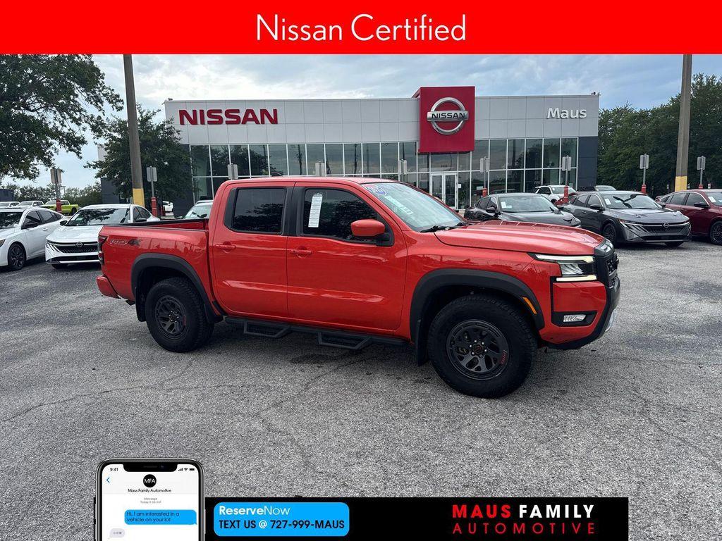 used 2025 Nissan Frontier car, priced at $39,529