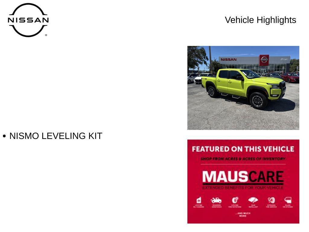 new 2026 Nissan Frontier car, priced at $48,380