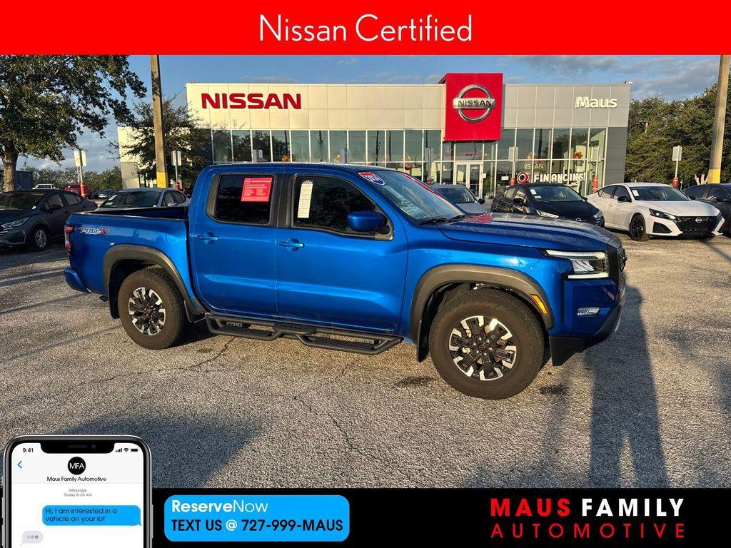 used 2024 Nissan Frontier car, priced at $30,594