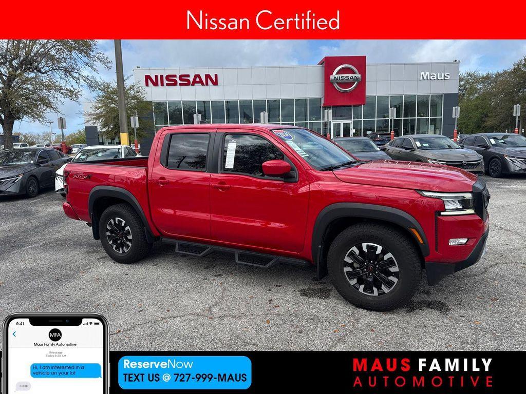 used 2024 Nissan Frontier car, priced at $28,863