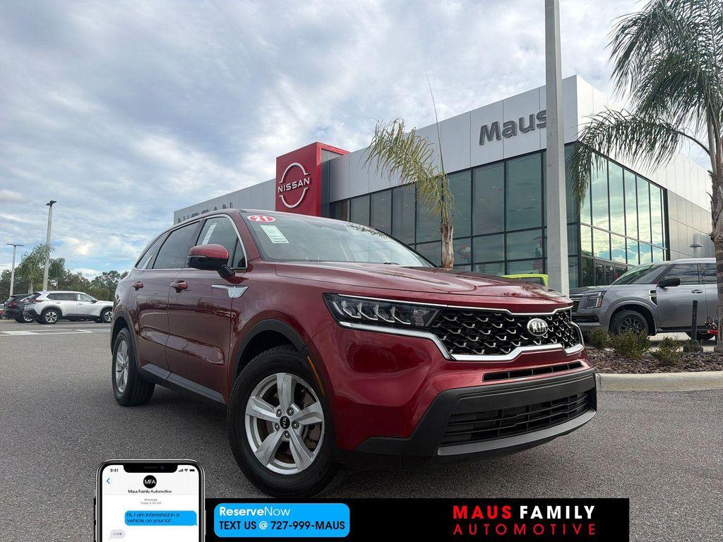 used 2021 Kia Sorento car, priced at $17,995