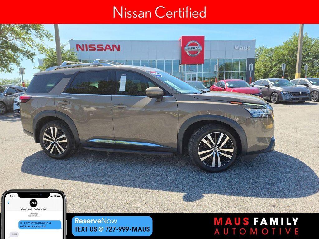 used 2023 Nissan Pathfinder car, priced at $32,190