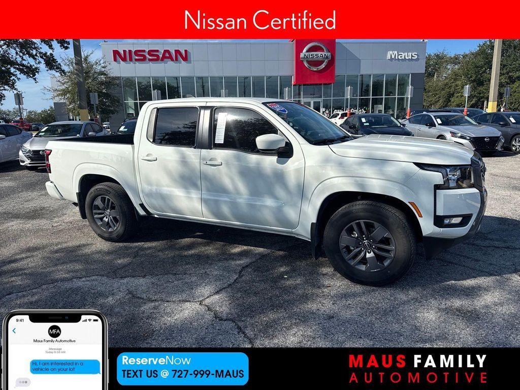 used 2025 Nissan Frontier car, priced at $31,498