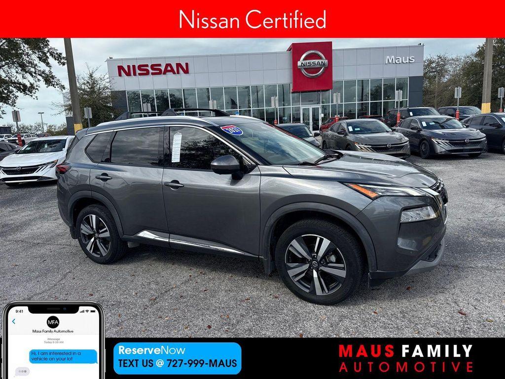 used 2021 Nissan Rogue car, priced at $20,770