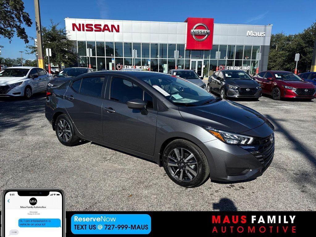 new 2025 Nissan Versa car, priced at $22,093