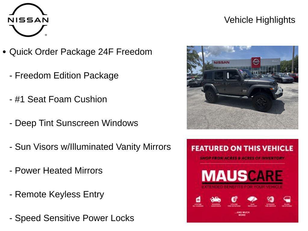 used 2020 Jeep Wrangler Unlimited car, priced at $27,983