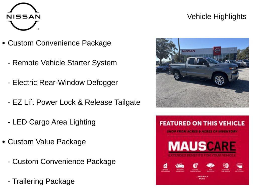 used 2020 Chevrolet Silverado 1500 car, priced at $19,500