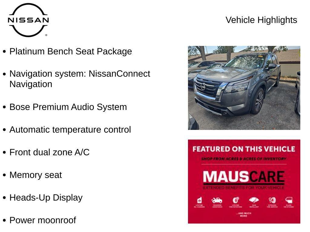 used 2022 Nissan Pathfinder car, priced at $35,000