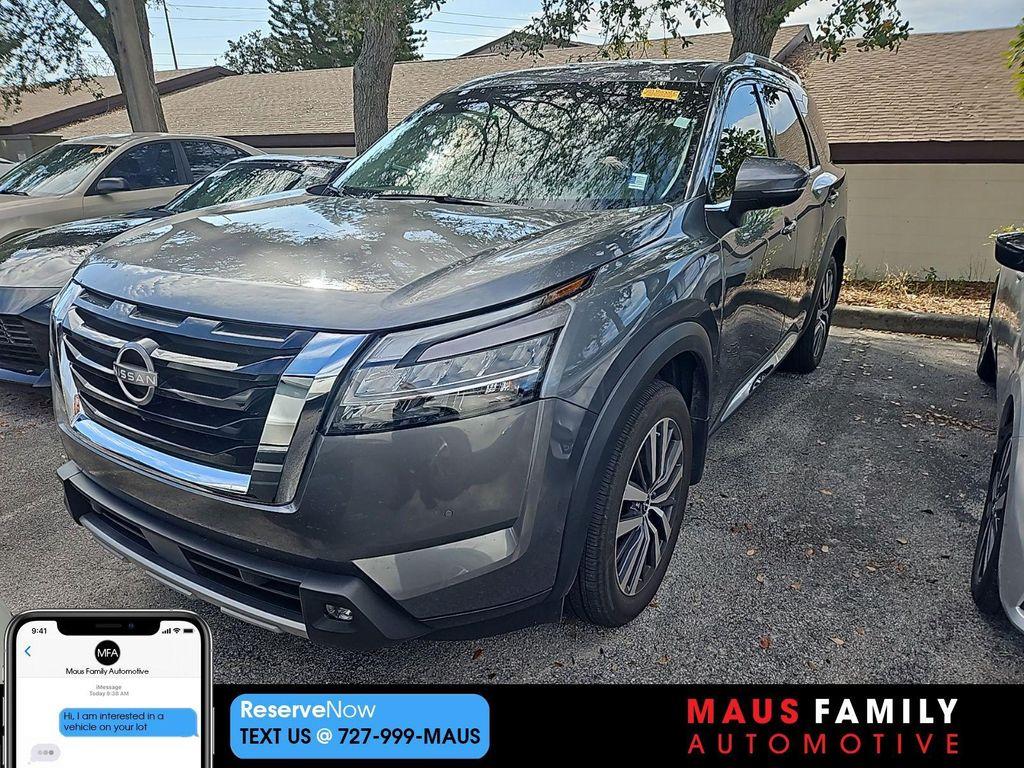 used 2022 Nissan Pathfinder car, priced at $35,000
