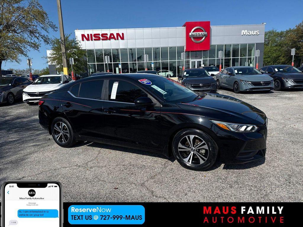 used 2021 Nissan Sentra car, priced at $13,052