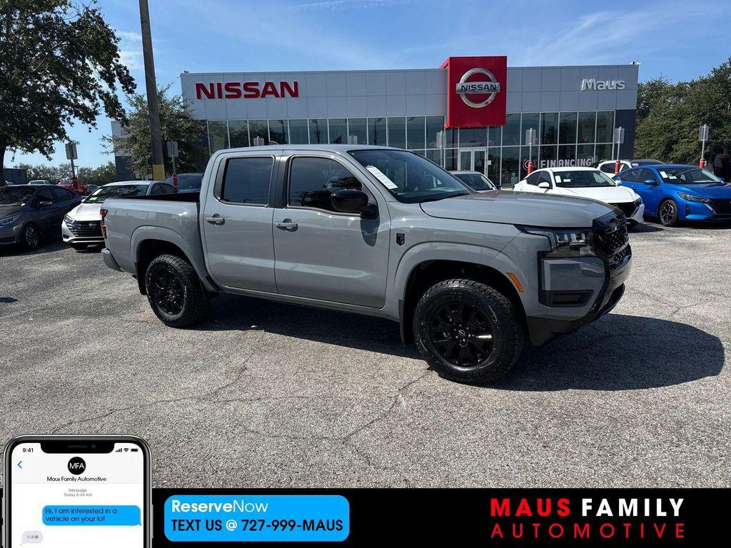 new 2026 Nissan Frontier car, priced at $39,973