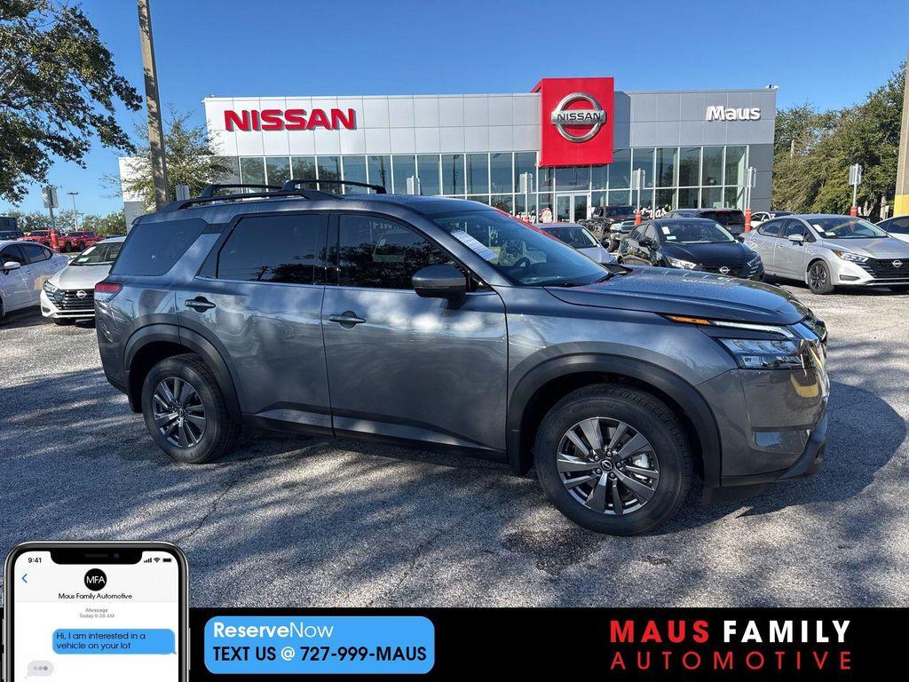 new 2025 Nissan Pathfinder car, priced at $39,678