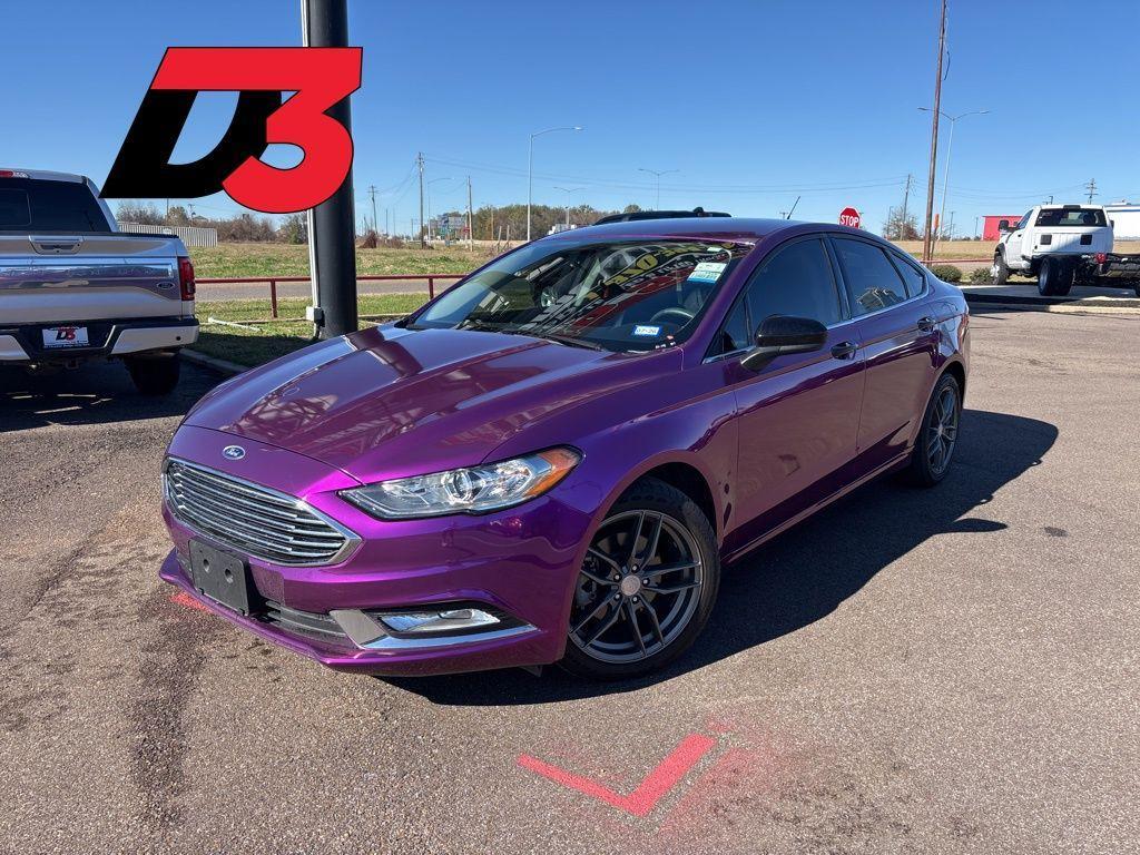 used 2018 Ford Fusion car, priced at $15,450