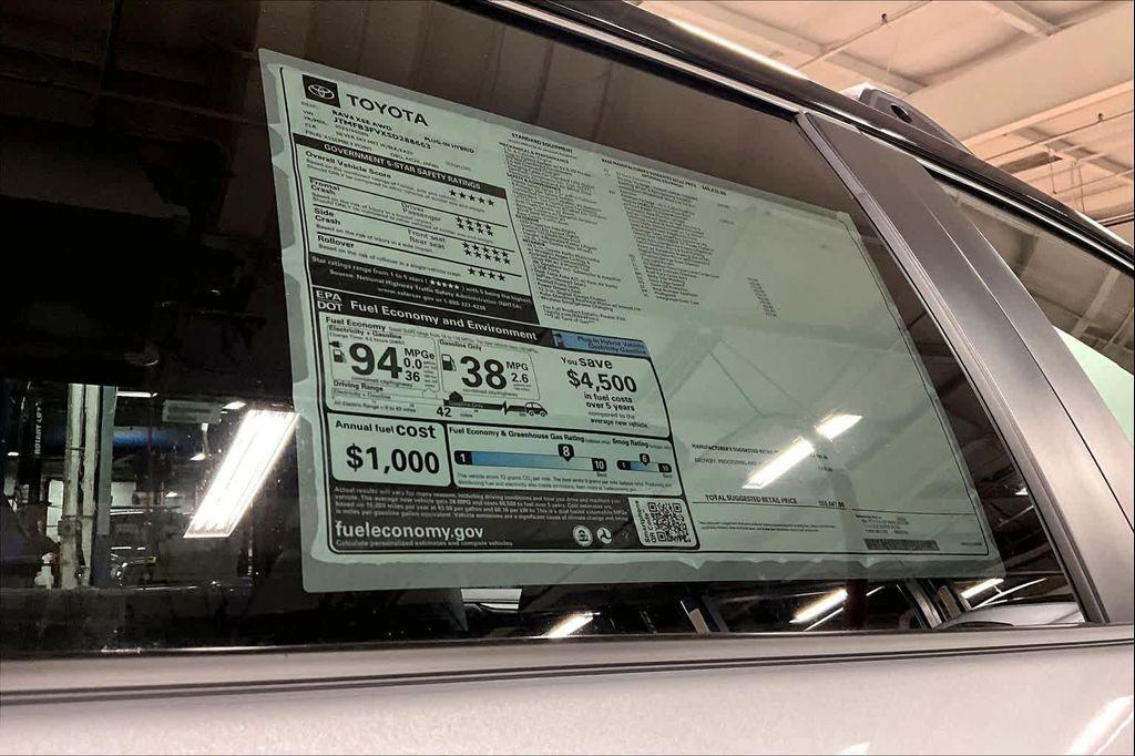new 2025 Toyota RAV4 Hybrid car, priced at $55,047