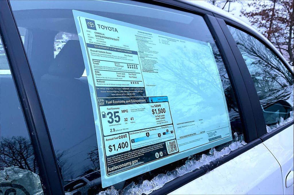 new 2026 Toyota Corolla car, priced at $24,110