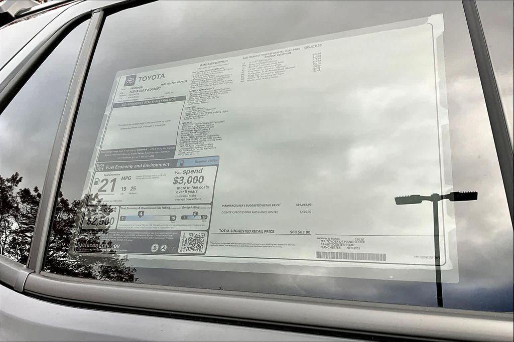 new 2025 Toyota 4Runner car, priced at $60,563